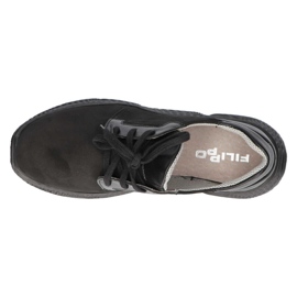 Boty Filippo 1437/20 Black černá 3