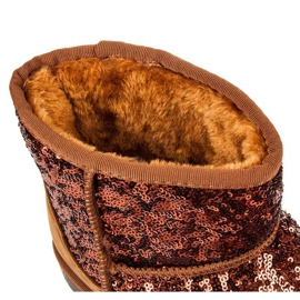 Torna Lesklé muklukes hnědý 1