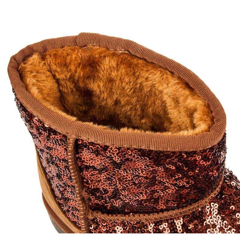 Torna Lesklé muklukes hnědý 1