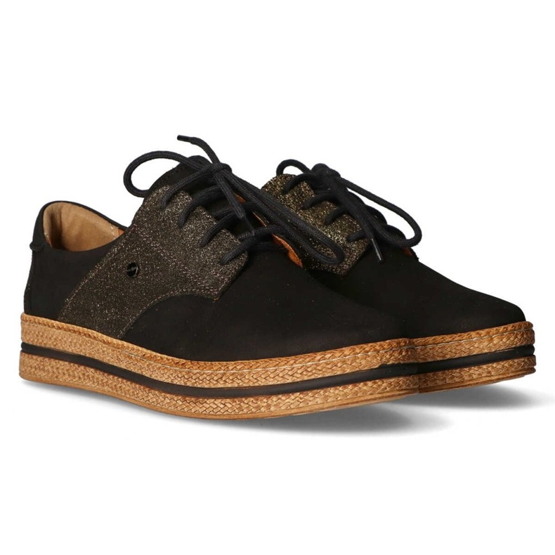 Kožené boty Filippo 10123 černé černá 1