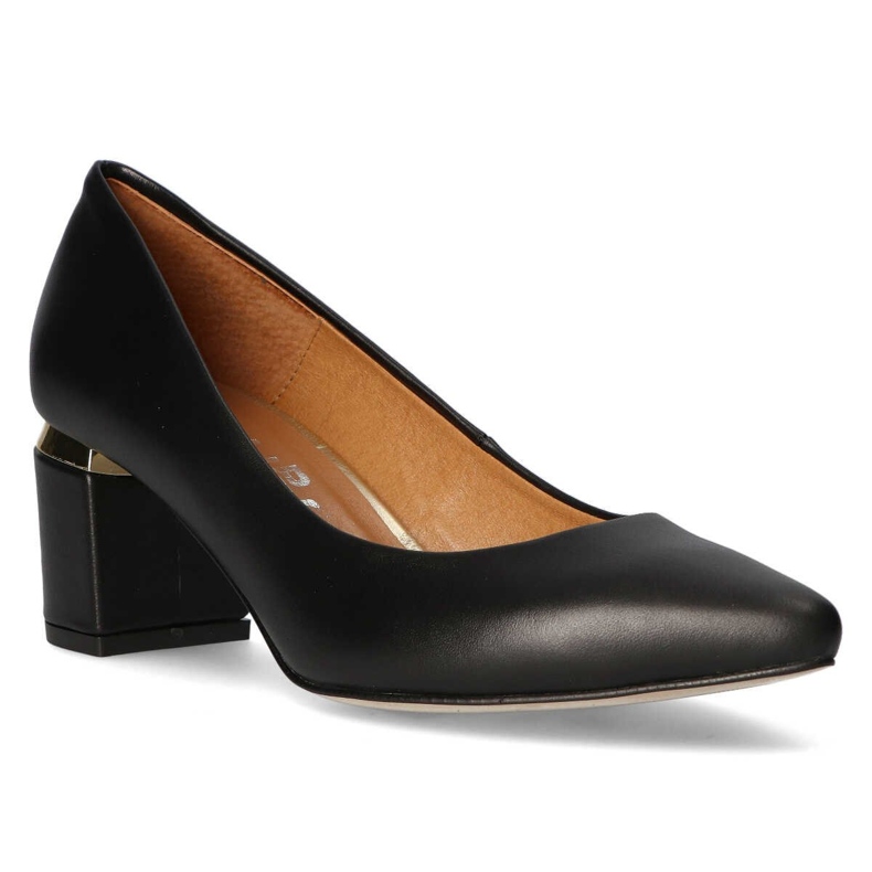 Lodičky Filippo Premium 2047 Black Lico černý 1