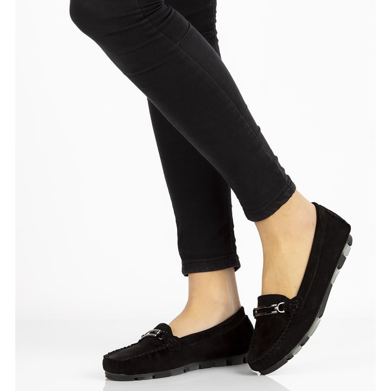 Kožené boty Filippo DP1202 / 21 Black černá 2