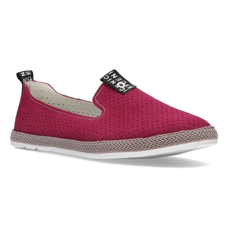 Kožené boty Filippo DP081 / 21 Fh vínové červené 1