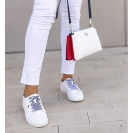 Kožené boty Filippo DP2154 / 21 Wh bílé bílý 2 Kožené boty Filippo DP2154 / 21 Wh bílé bílý 2