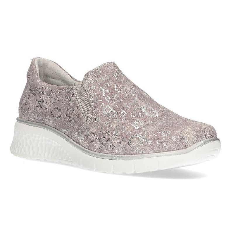 Kožené boty Filippo DP1325 / 21 Gr šedé šedá 1