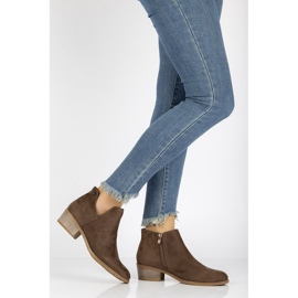 Hnědé boty Filippo DBT2071 / 21 Br hnědý 2