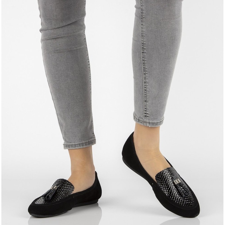 Kožené pány Filippo DP2024 / 21 Bk černé černá 1