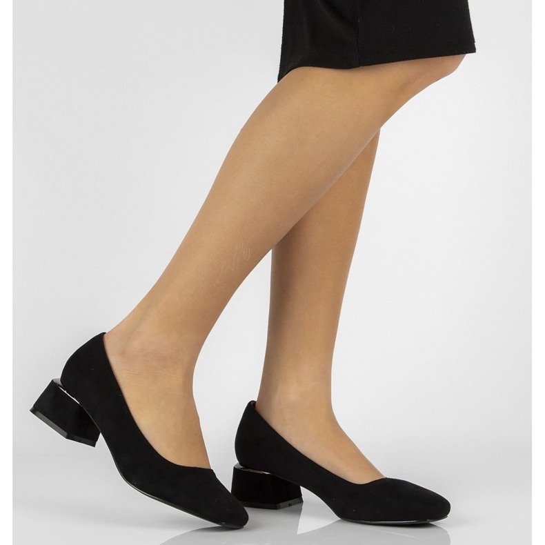 FILIPPO DP2096 / 22 Bk vysoké podpatky černé černá 1