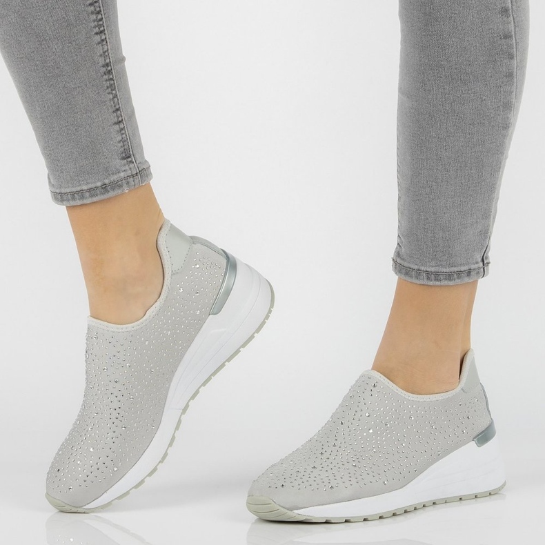 Šedé tenisky Filippo DP2001 / 21 Gr šedá 1