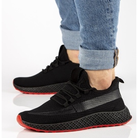 Černé pánské tenisky Filippo MTN2179 / 21 Bk Rd černá 1