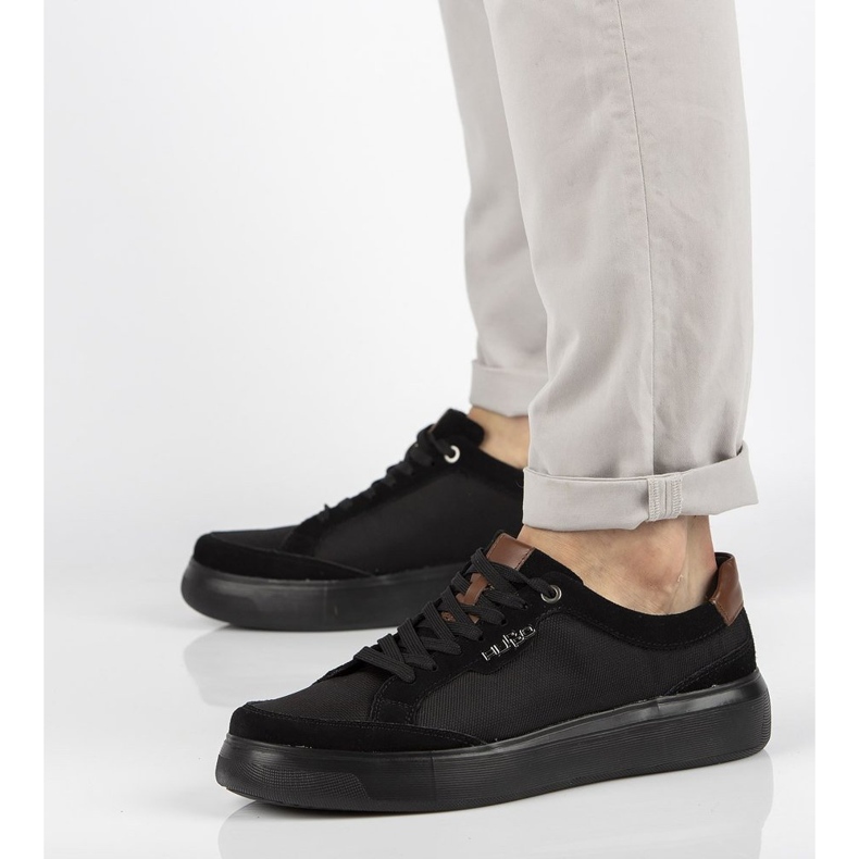 Kožené boty Filippo MP2398 / 21 Bk černé černá 2