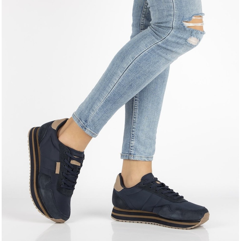 Tenisky Filippo DP2111 / 21 Nv tmavě modrá námořnická modrá 1