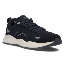 Kožené tenisky Filippo MSP2119 / 21 Nv tmavě modré námořnická modrá 1