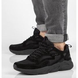 Kožené tenisky Filippo MSP2116 / 21 Bk černé černá 1