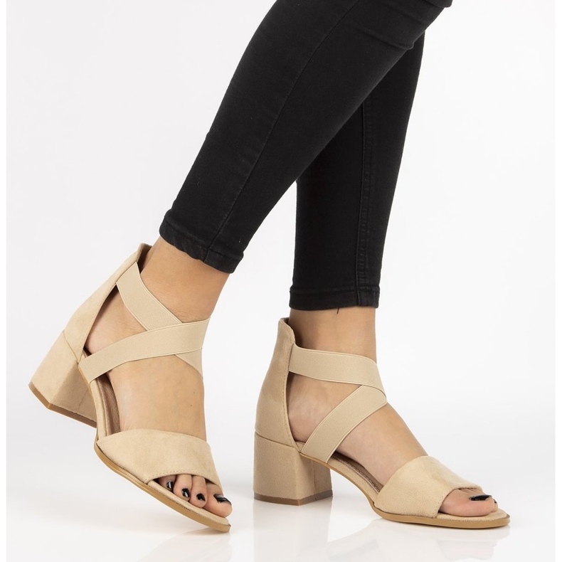 Filippo DS2093 / 21 Be béžové sandály béžový 1