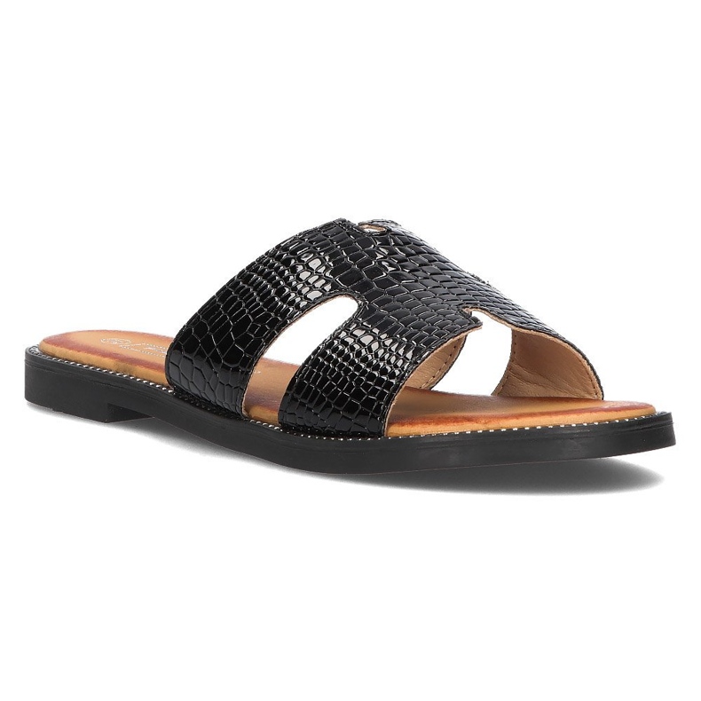 Pantofle Filippo DK2100 / 21 Bk černé černý 2