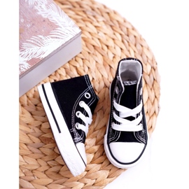 FRROCK Klasické dětské tenisky Filemon černý černý 2