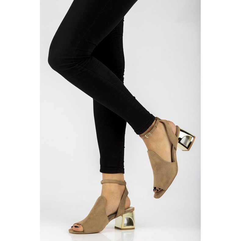 Sandály Filippo DS2107 / 21 Be beige béžový 2