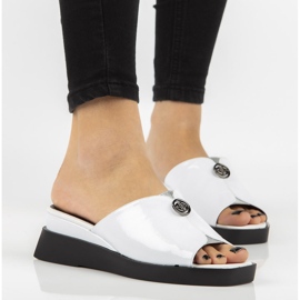 Filippo DK2351 / 21 Wh bílé pantofle bílý 1