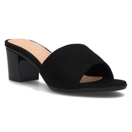 Filippo DK060 / 17 Bk černé pantofle černý 1