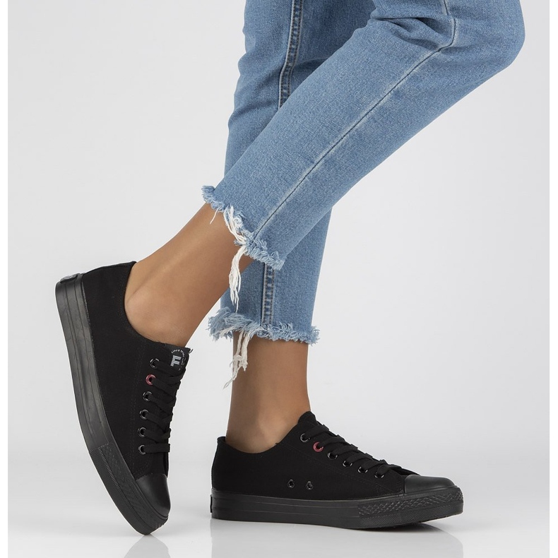 Filippo Dtn203 / 21 Bk Bk tenisky černé černá 1