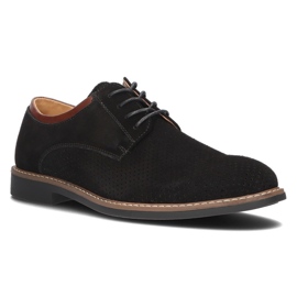 Kožené boty Filippo MP2399 / 21 Bk černé černý 1