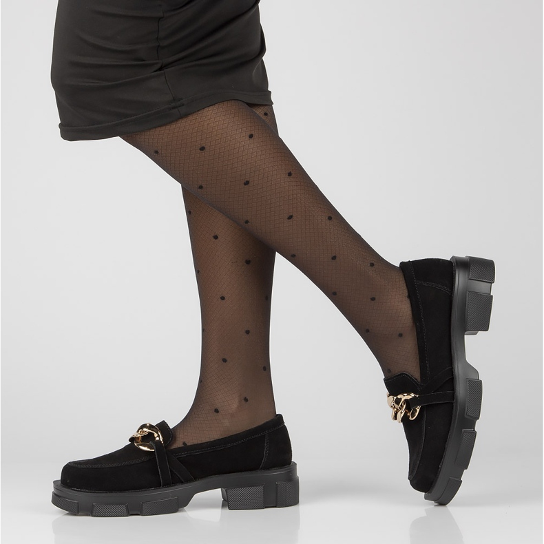 Kožené boty Filippo DP3221 / 21 Bk S černé černá 1