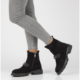 Černé boty Filippo DBT3330 / 21 Bk černá 1