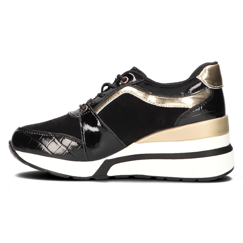 Kožené tenisky Filippo DP3167 / 21 Bk černá 1