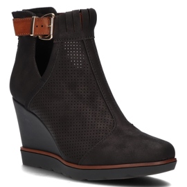 Černé boty Filippo DBT207 / 21 Bk černý 1