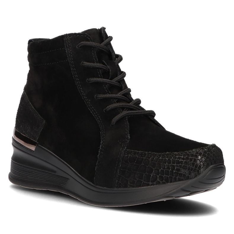 Kožené boty Filippo DBT1504 / 21 Bk Bk černé černý 1