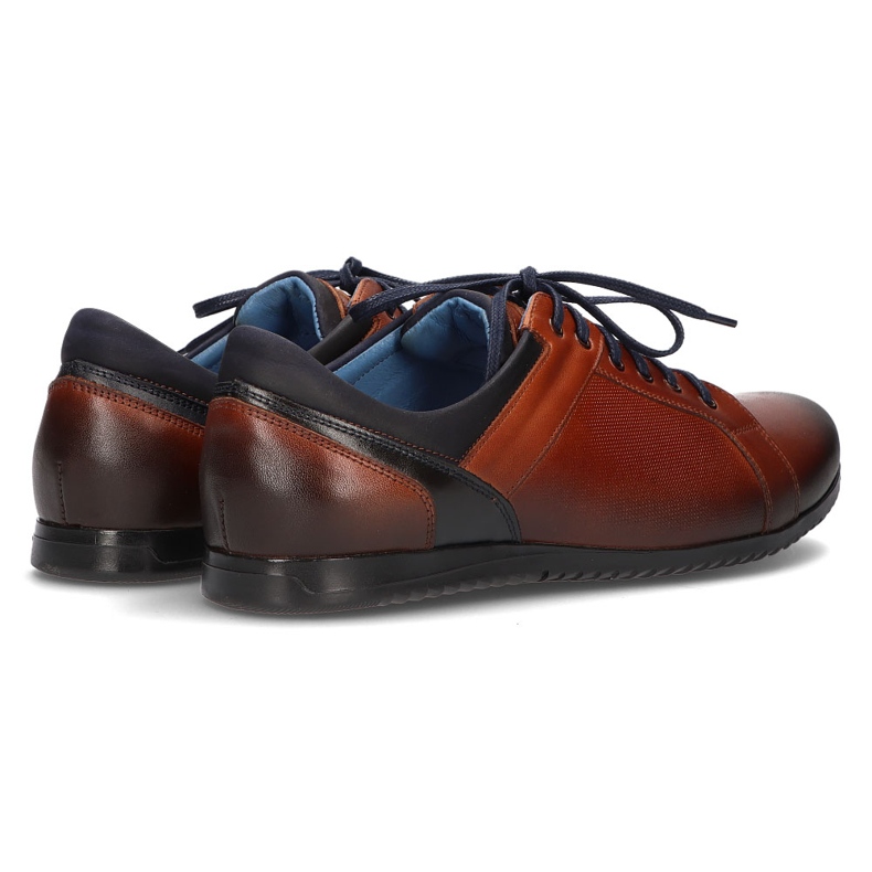 Kožené boty Filippo 1690 hnědé hnědý 2