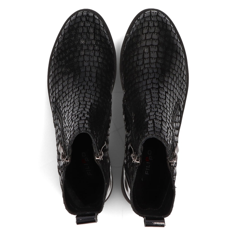 Černé boty Filippo DBT3208 / 21 Bk černá 1