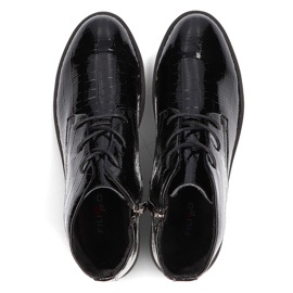 Černé boty Filippo DBT3207 / 21 Bk černý 1