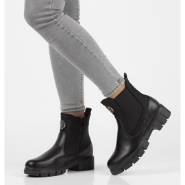 Černé boty Filippo DBT3050 / 21 Bk černý 1