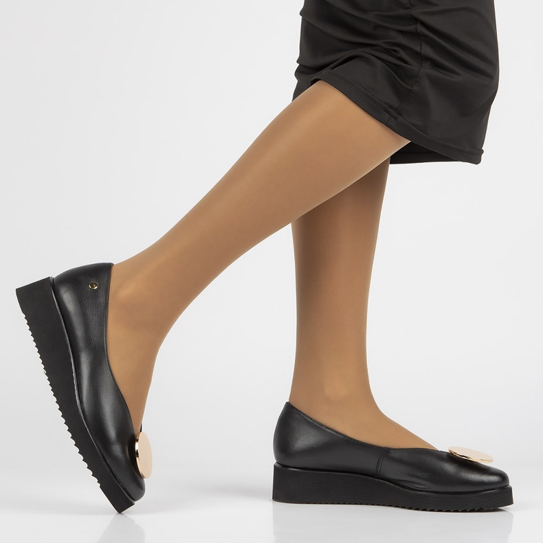 Kožené boty Filippo 05315B černé černá 1