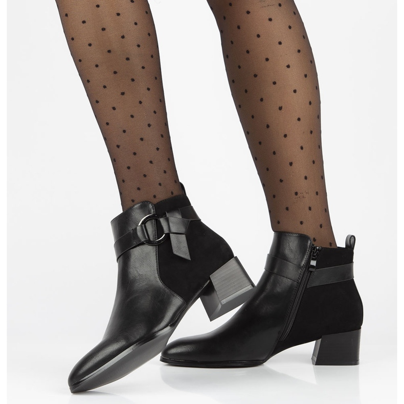 Černé boty Filippo DBT3013 / 21 Bk černá 1