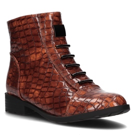 Hnědé boty Filippo DBT301 / 21 Br hnědý 1