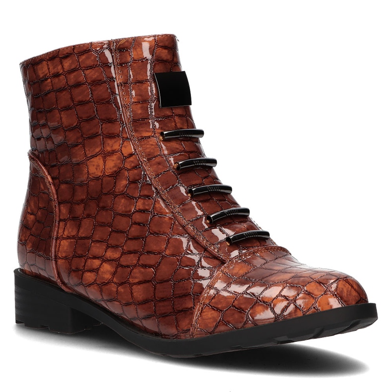 Hnědé boty Filippo DBT301 / 21 Br hnědý 1