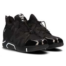 Černé tenisky Filippo HJ8592-30 černá 2