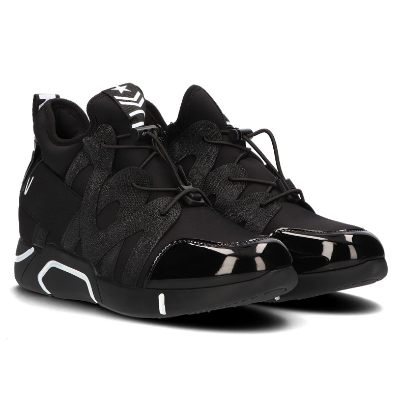 Černé tenisky Filippo HJ8592-30 černá 2