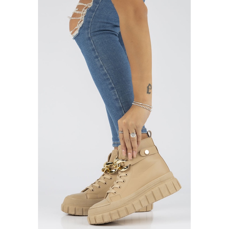 Khaki boty Filippo V2001 1