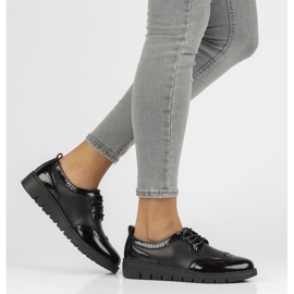 Kožené boty Filippo DP3206 / 21 Bk černé černá 1