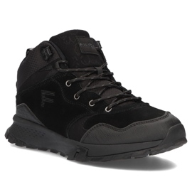 Kožený treking Filippo MTR3088 / 21 Bk černý 1