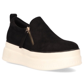 Černé boty Filippo HQ261 černý 1