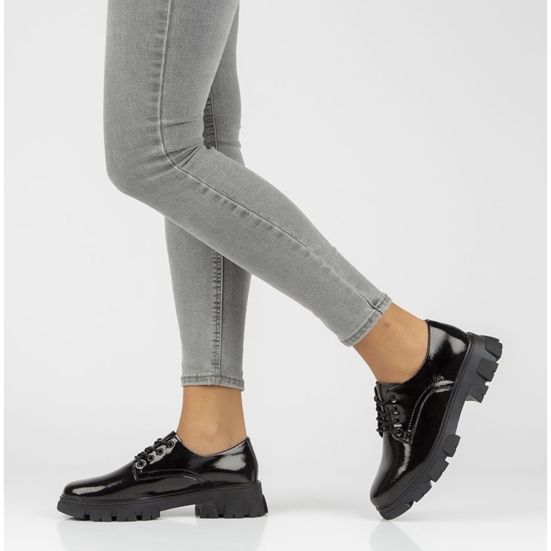 Kožené boty Filippo DP3153 / 21 Bk černé černá 2