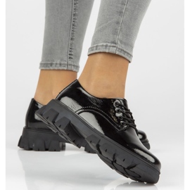 Kožené boty Filippo DP3153 / 21 Bk černé černá 1