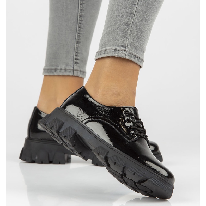 Kožené boty Filippo DP3153 / 21 Bk černé černá 1