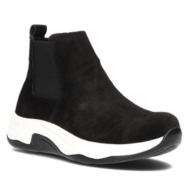 Černé boty Filippo DBT3212 / 21 Bk černá 1