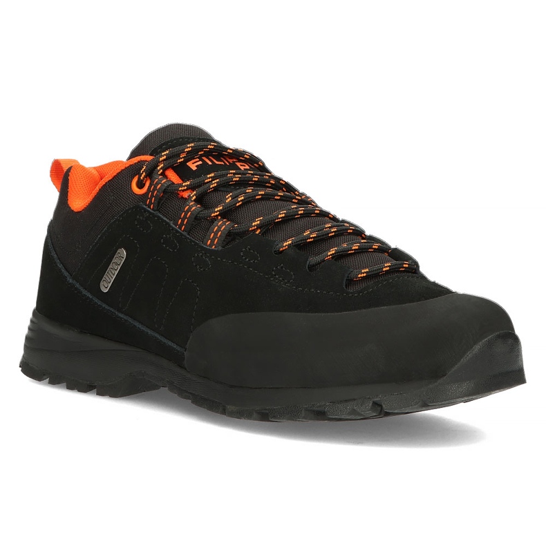 Kožená turistická obuv Filippo MTR3402 / 21 Bk černá 1
